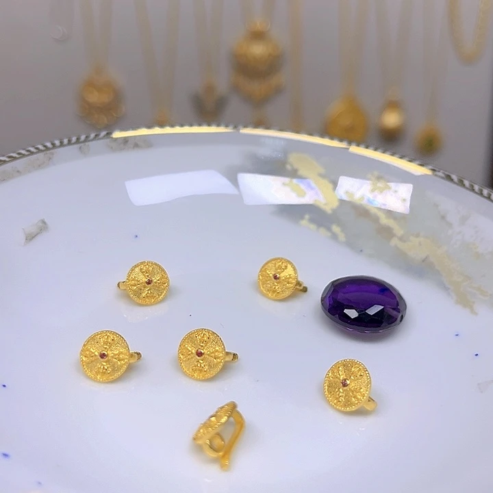 紫晶颈饰银S925镶嵌紫晶925镶嵌22