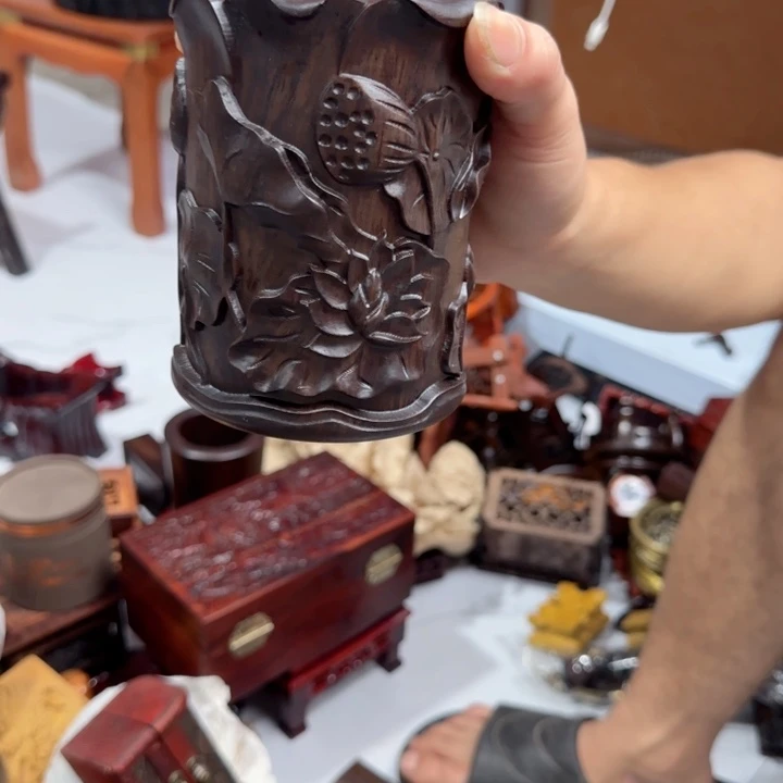 手工艺品琉璃红木工艺品