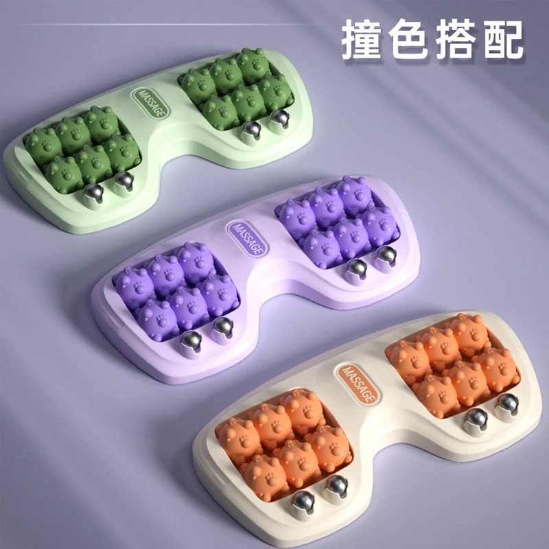 足底按摩器家用养生足疗足部滚珠脚底按摩器磁疗脚部穴位按脚