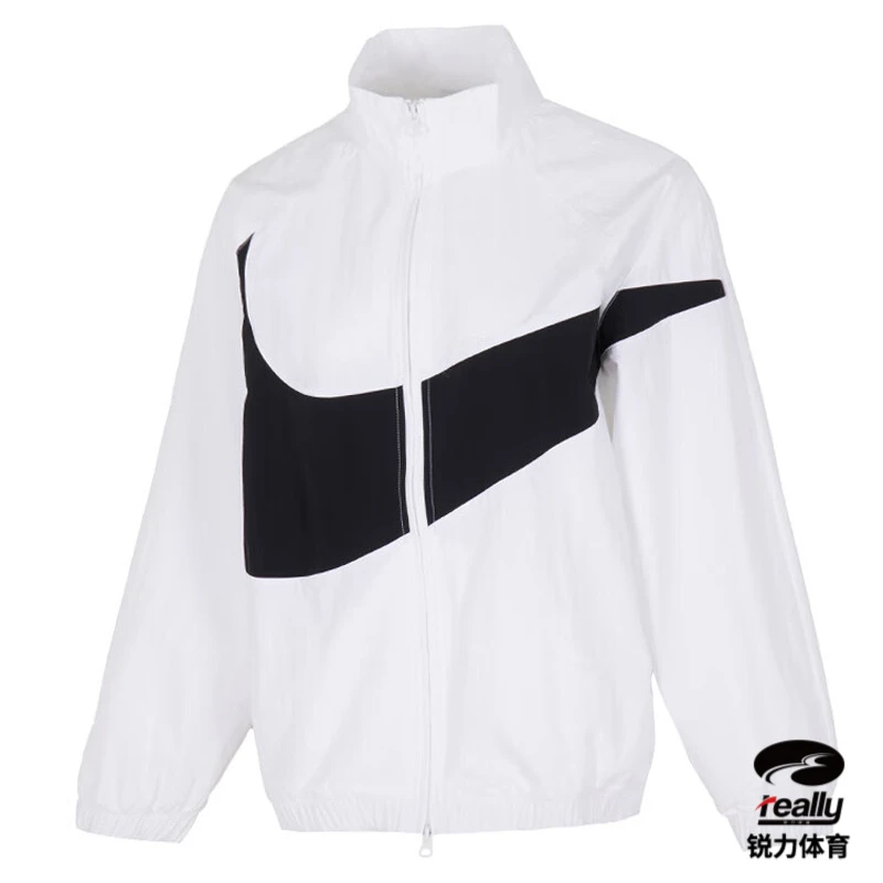 【流光风】Nike耐克女子NSW LOGO运动休闲夹克外套HV4108-100