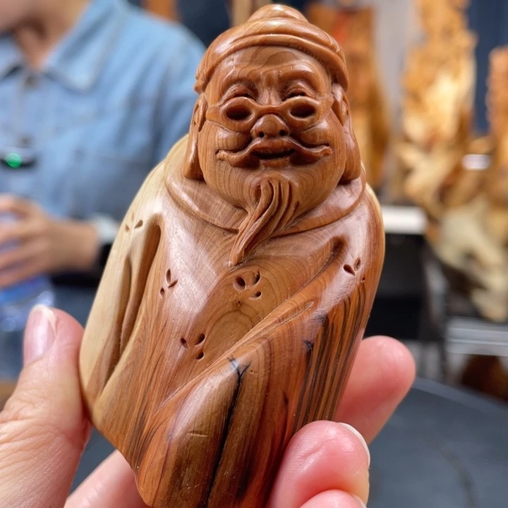 柏木（崖柏）手把件