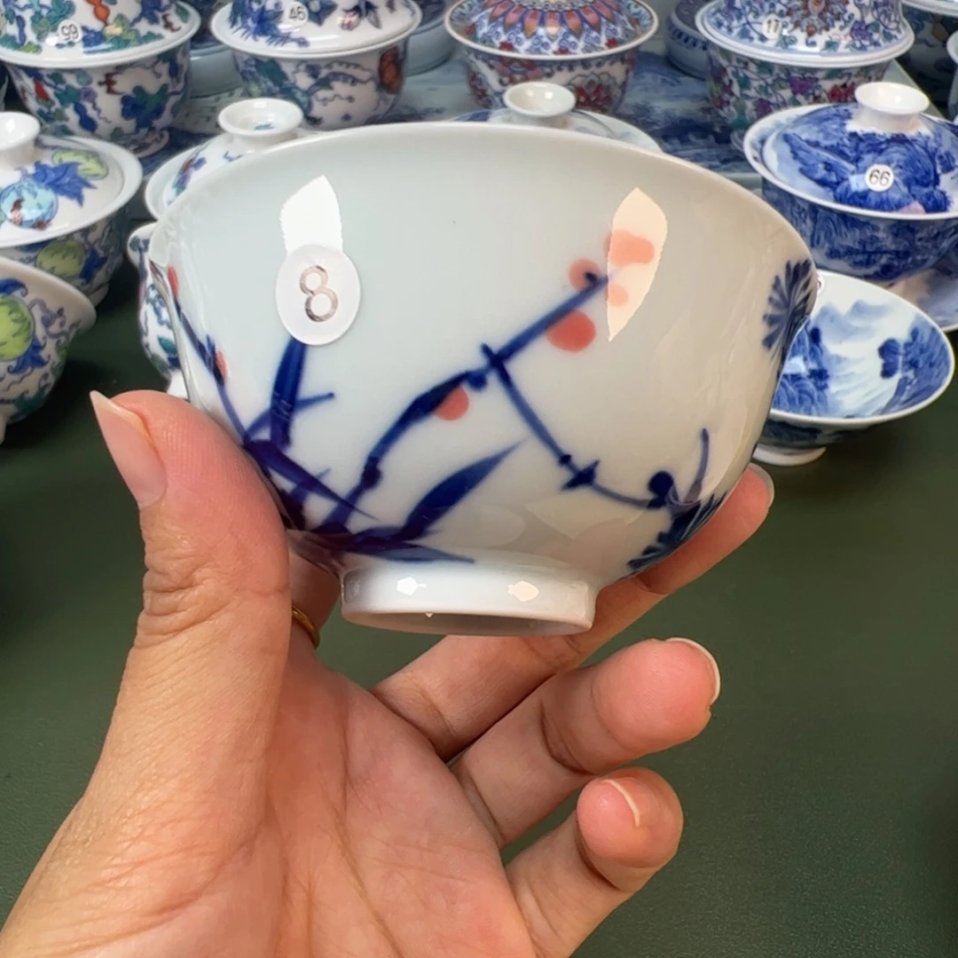 木木景德镇纯手工纯手绘茶具8