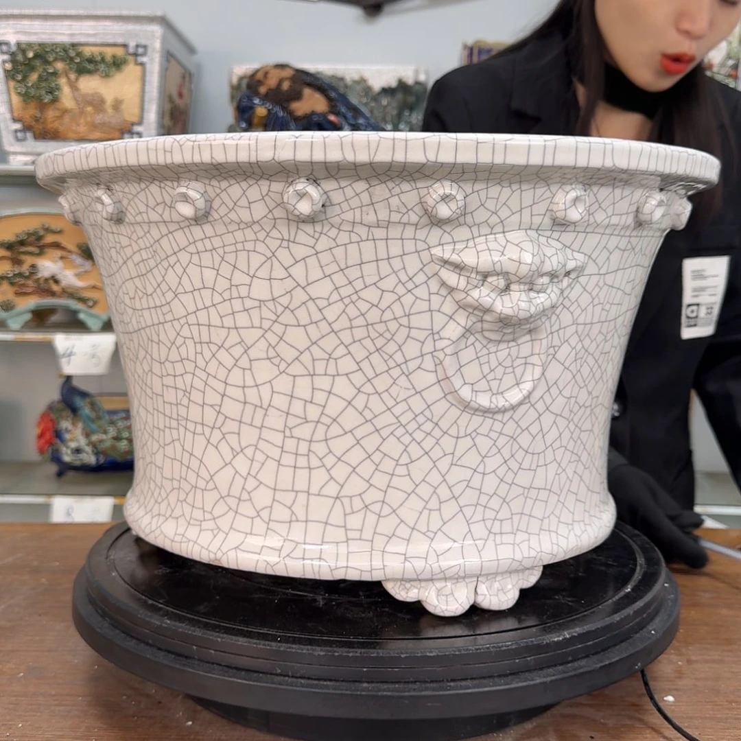 红陶无*石湾盆280