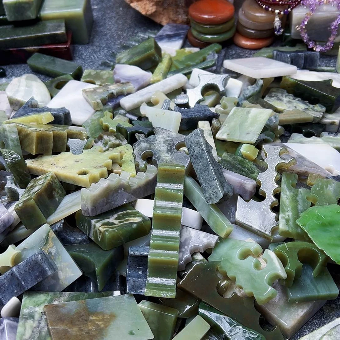 和田玉（糖玉）珠宝半成品未镶嵌