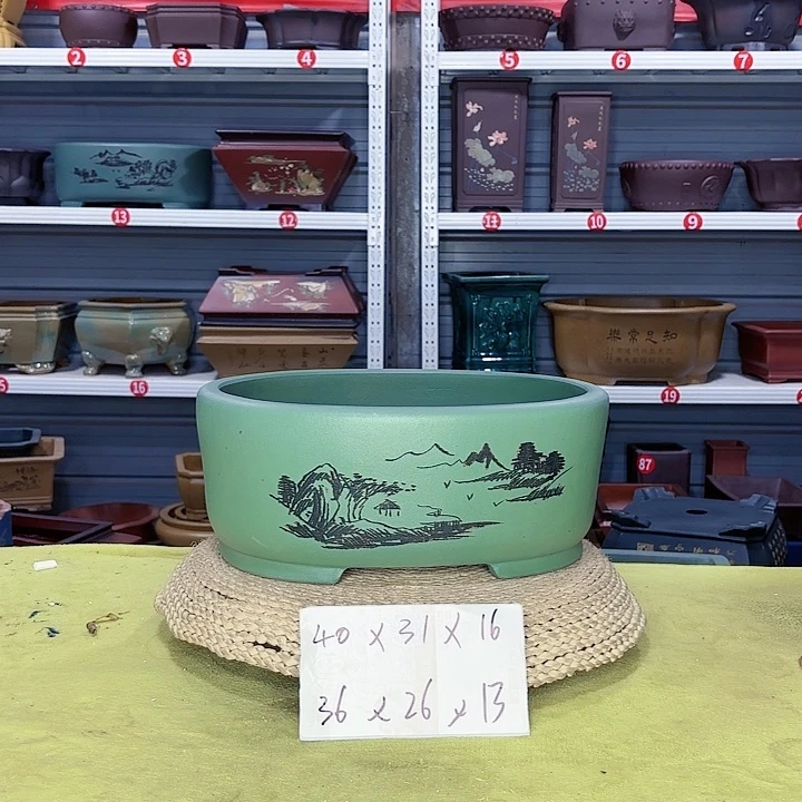 紫砂花盆宜兴紫砂厂