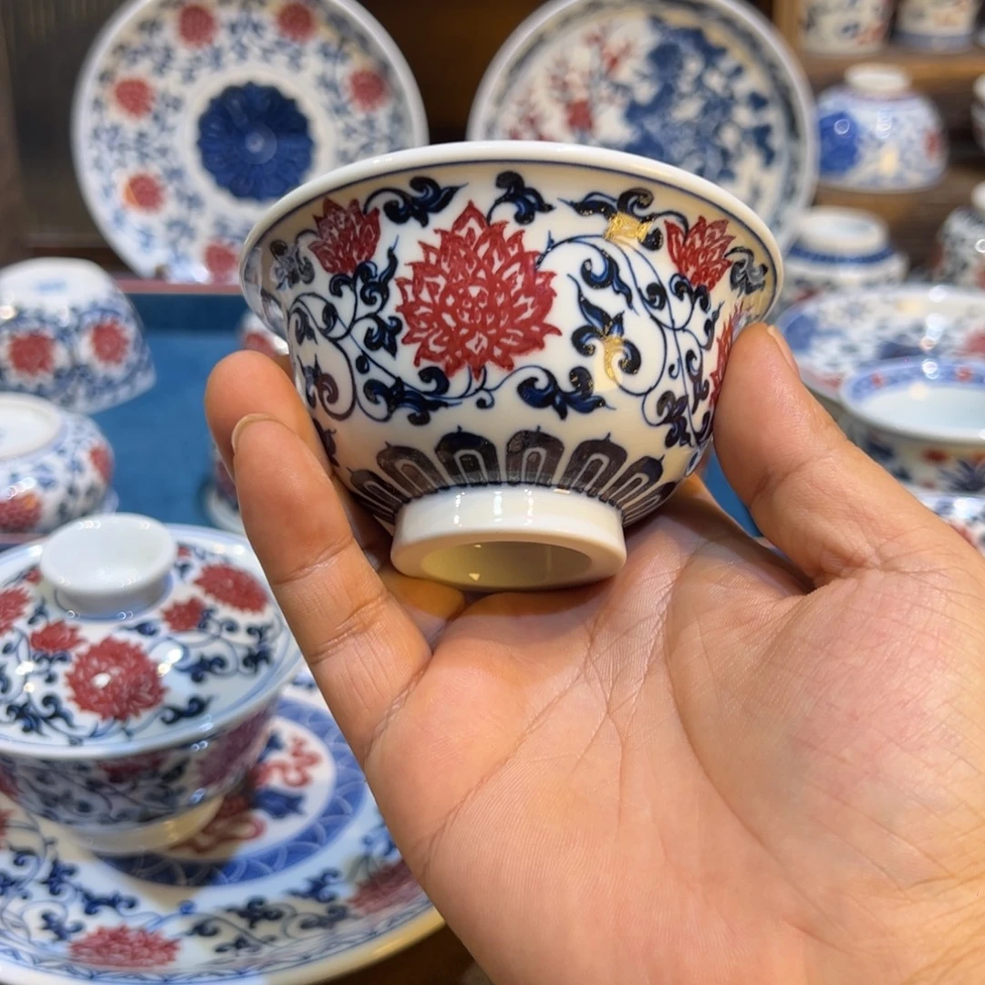 摆件景德镇茶器百宝箱y