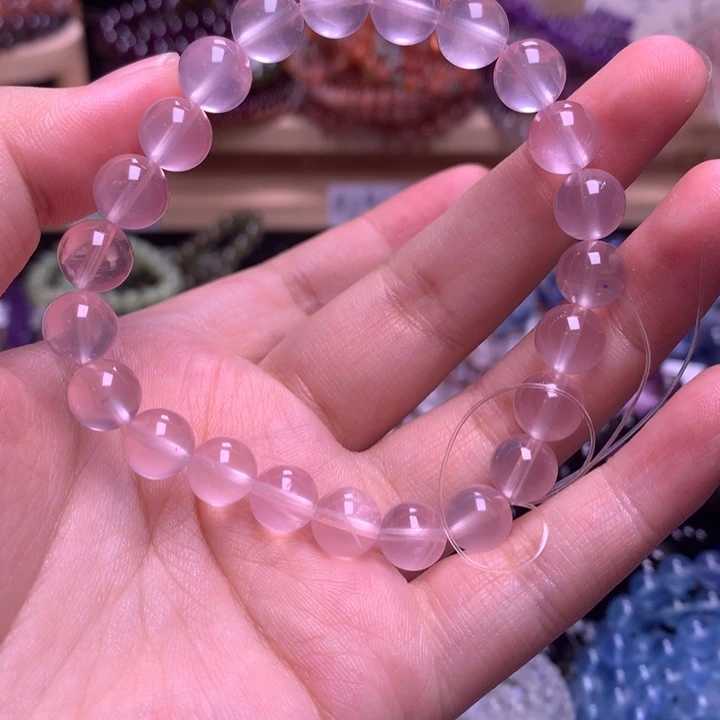 未镶嵌手串水晶8.7马粉