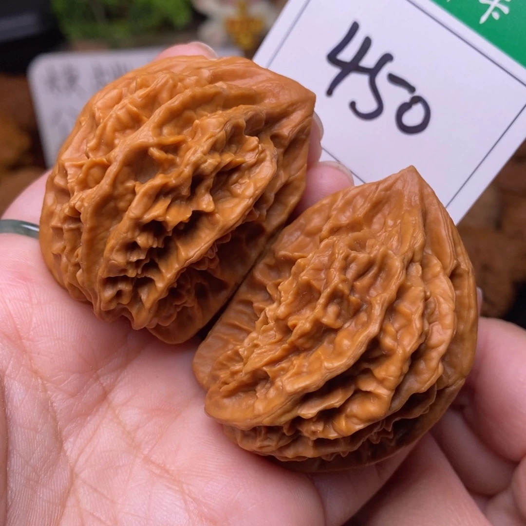 把件文玩核桃450半壁7.1