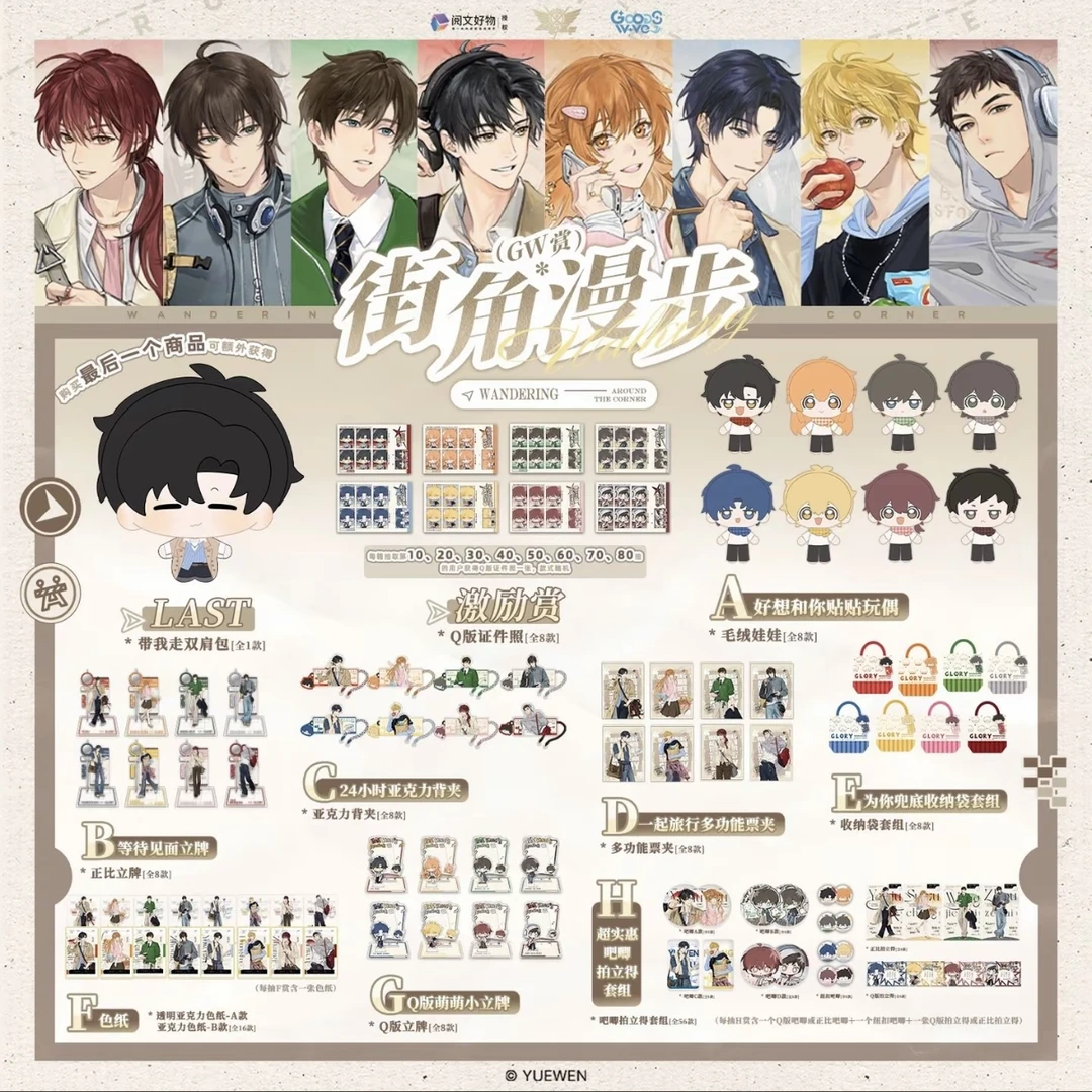 【PK/平拆】《全职高手》街角漫步好物赏 正版正品盲盒