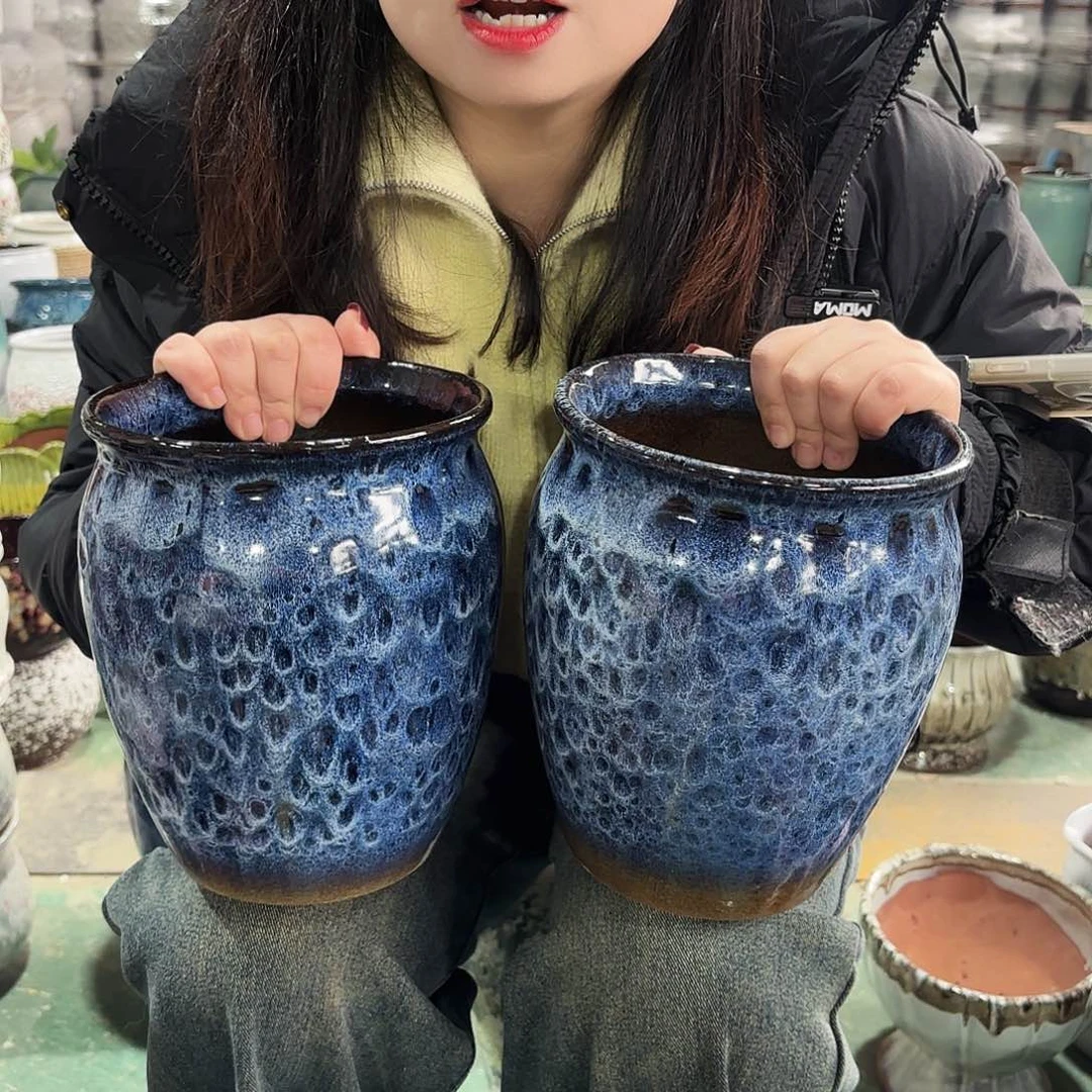 正品两个高21/17红陶