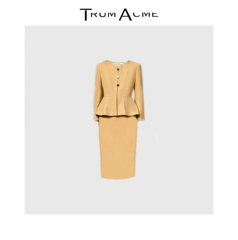 TrunAcme~老钱风时尚套装女通勤简约套装2025秋季新款