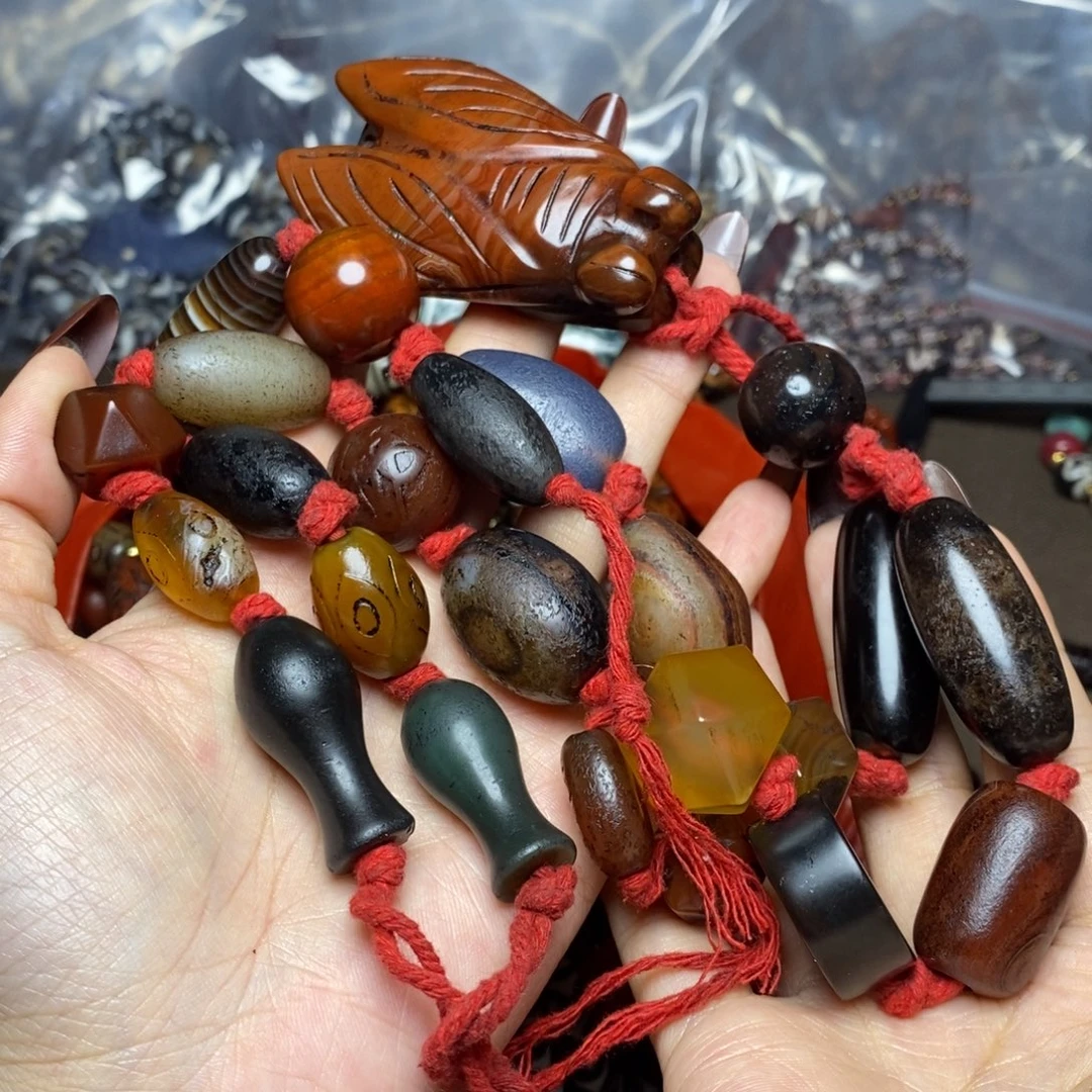 玛瑙/玉髓未镶嵌颈饰