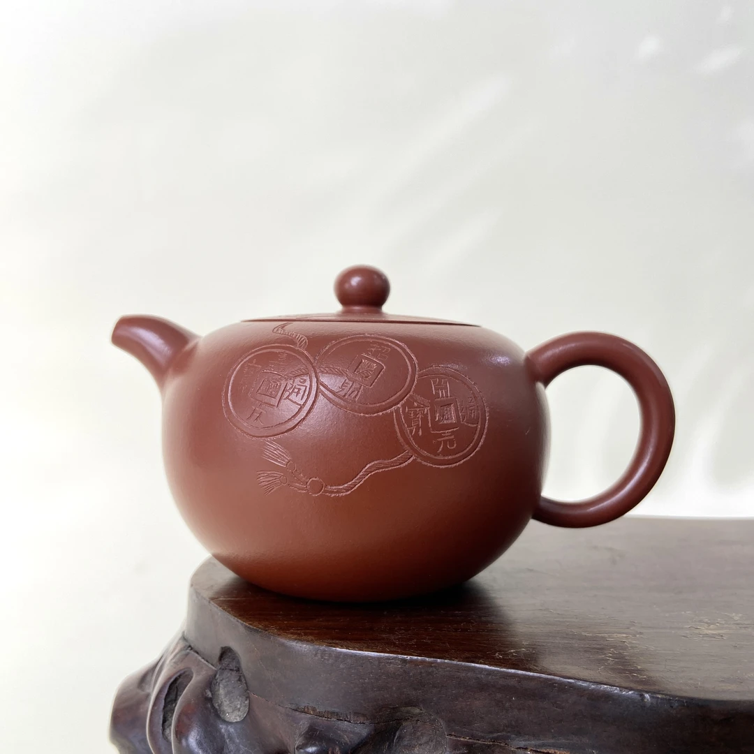 宜兴手工紫砂陶 （实力派1）茶壶GS4203-49