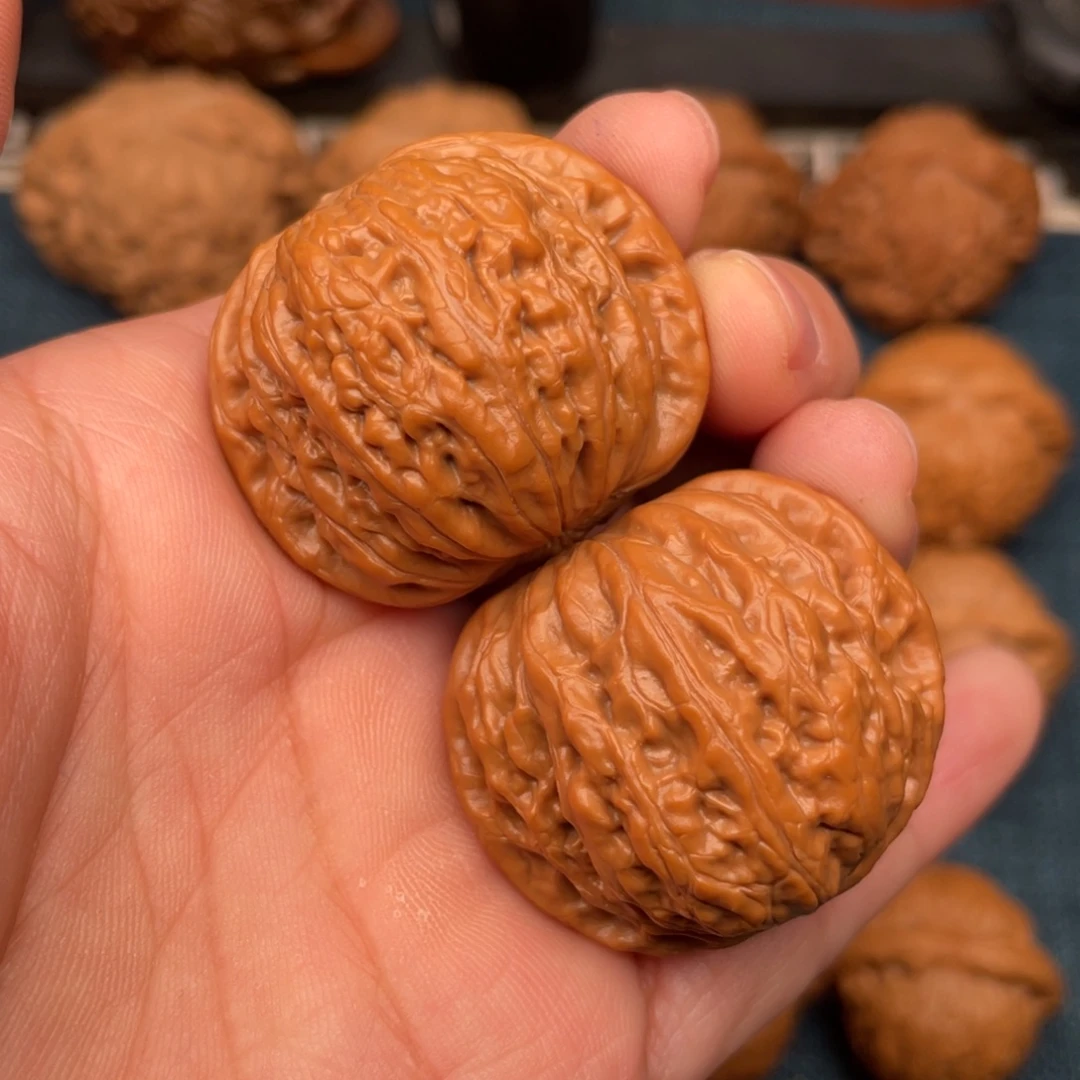 文玩核桃把件37全品铁锤