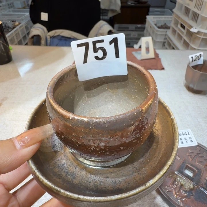 小***晕陶盘柴烧新品福利多多