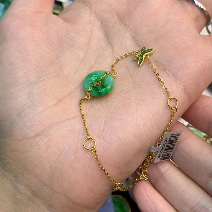 颈饰未镶嵌翡翠娟*天然翡翠