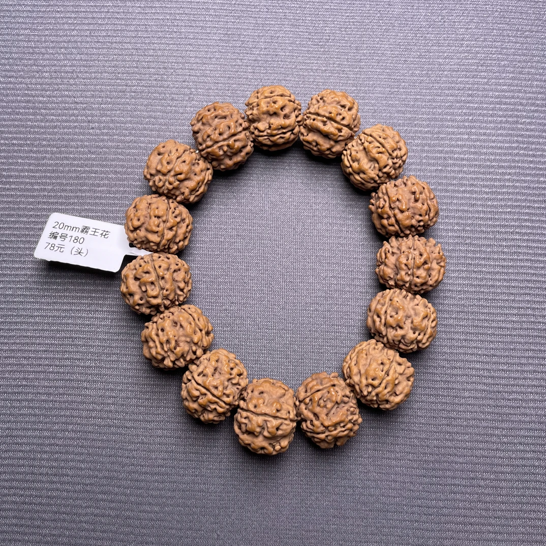 20mm原生态霸王花（头）编号180 金刚菩提