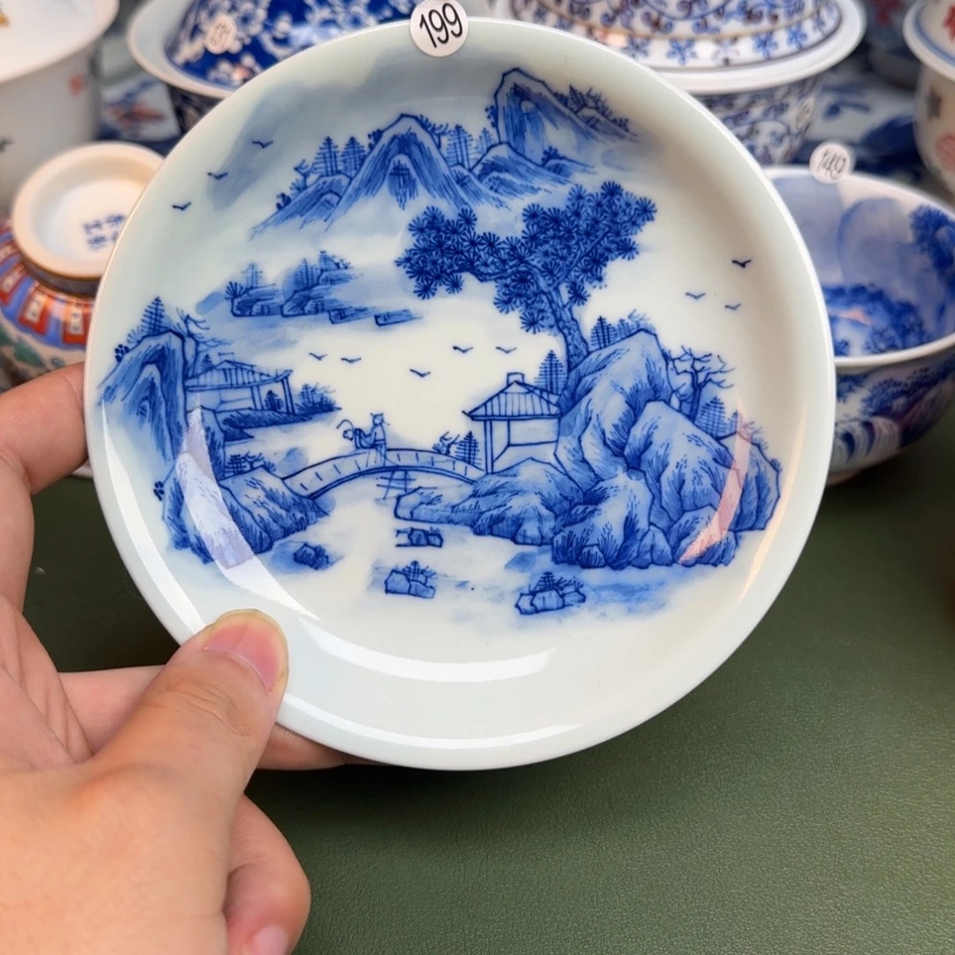 彦祖纯手工手绘茶具199