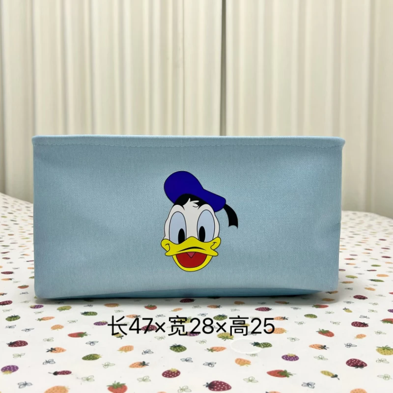 40升【卡通系列】蓝色唐老鸭可爱家用简约储物盒整理箱收纳筐收纳盒