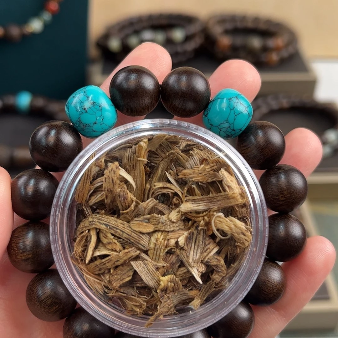 沉香碎屑沉香12mm越南芽庄玉化白奇楠沉水