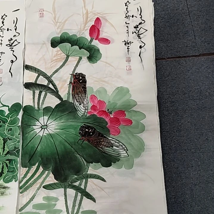 国画书法纯手绘作品等你来结缘