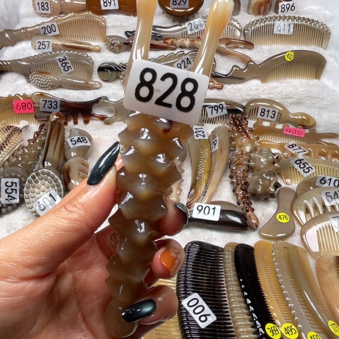 荔***子牛角梳牛角福利款