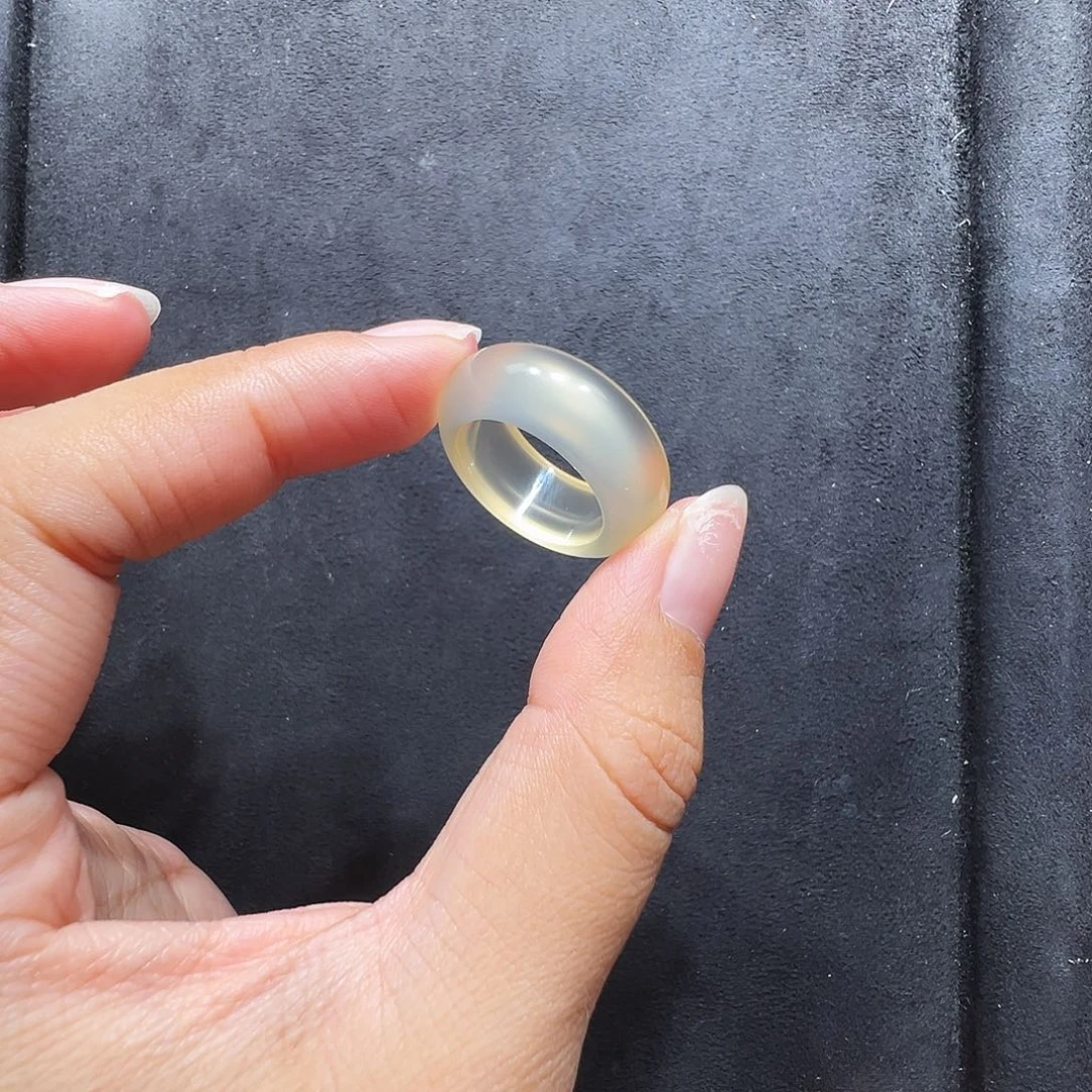 玛瑙/玉髓戒圈未镶嵌