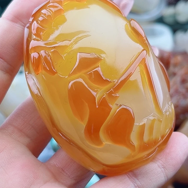 未镶嵌玛瑙手饰吊坠