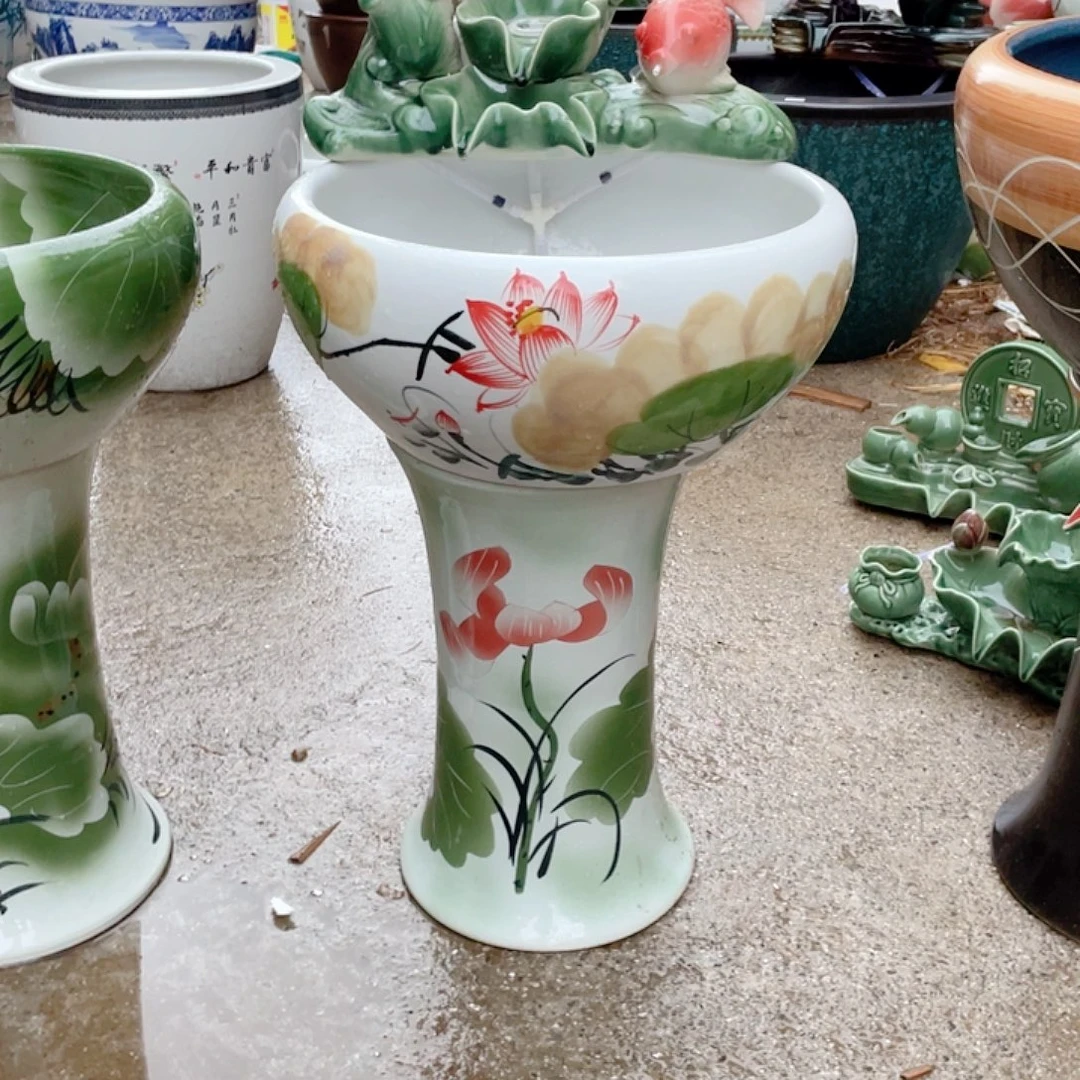 景德镇陶瓷鱼缸景德镇陶瓷鱼缸