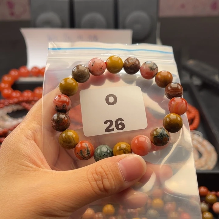 南红玛瑙未镶嵌多样性发货默认微瑕11mm
