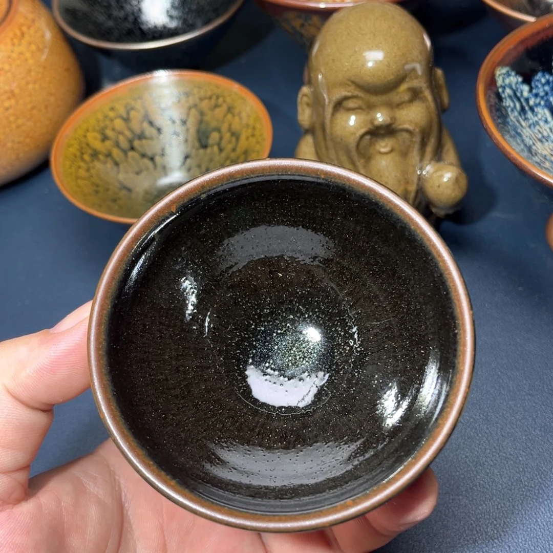 茶盏建盏手握泡茶主人杯