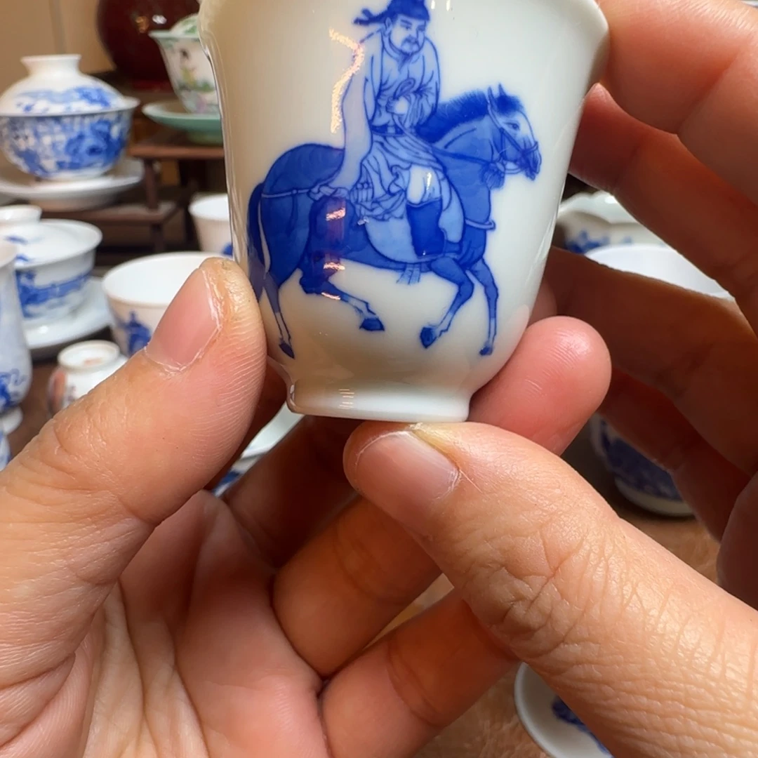 陶摆件今天晚上的月亮好美