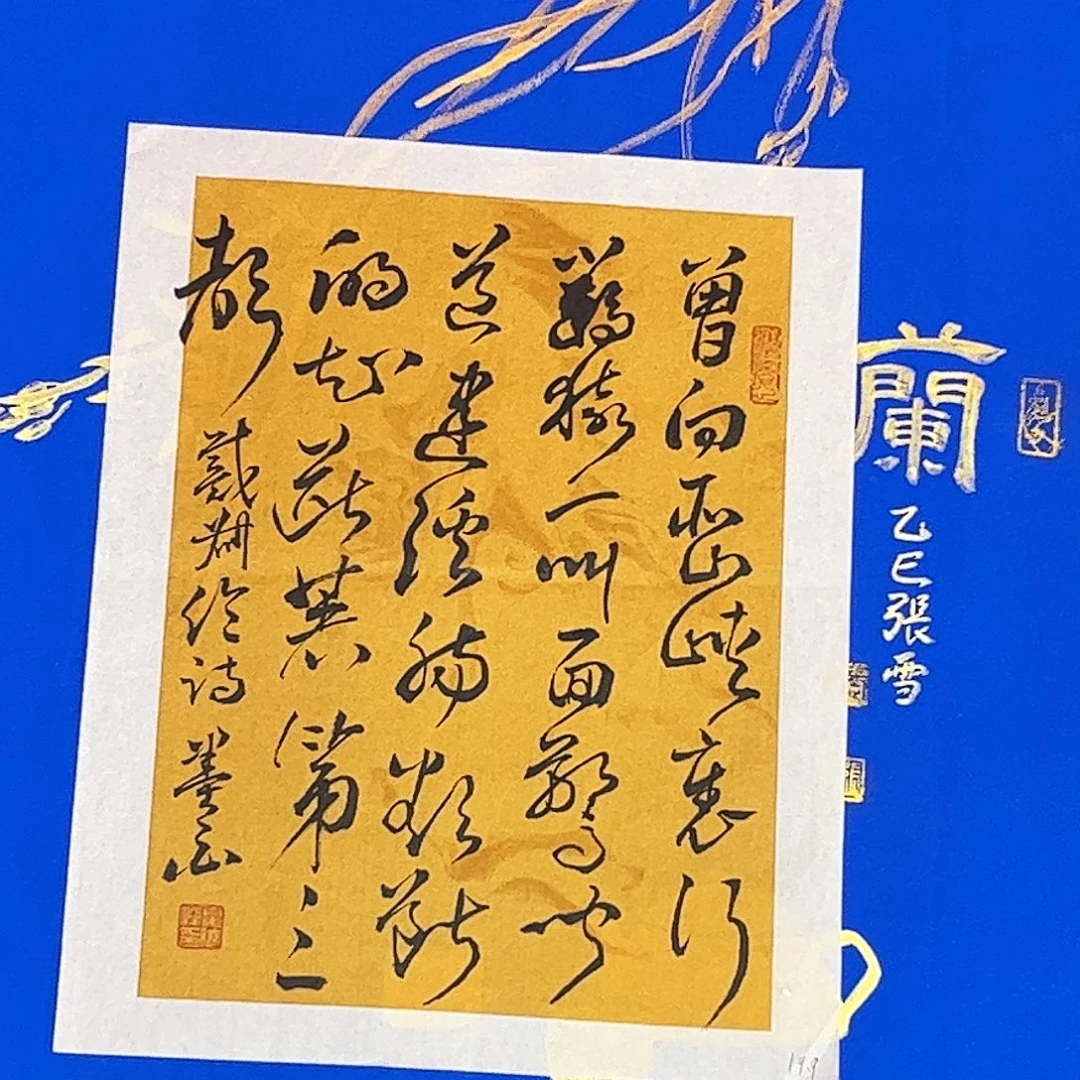 国画夏晓峰老师小精品书法奇