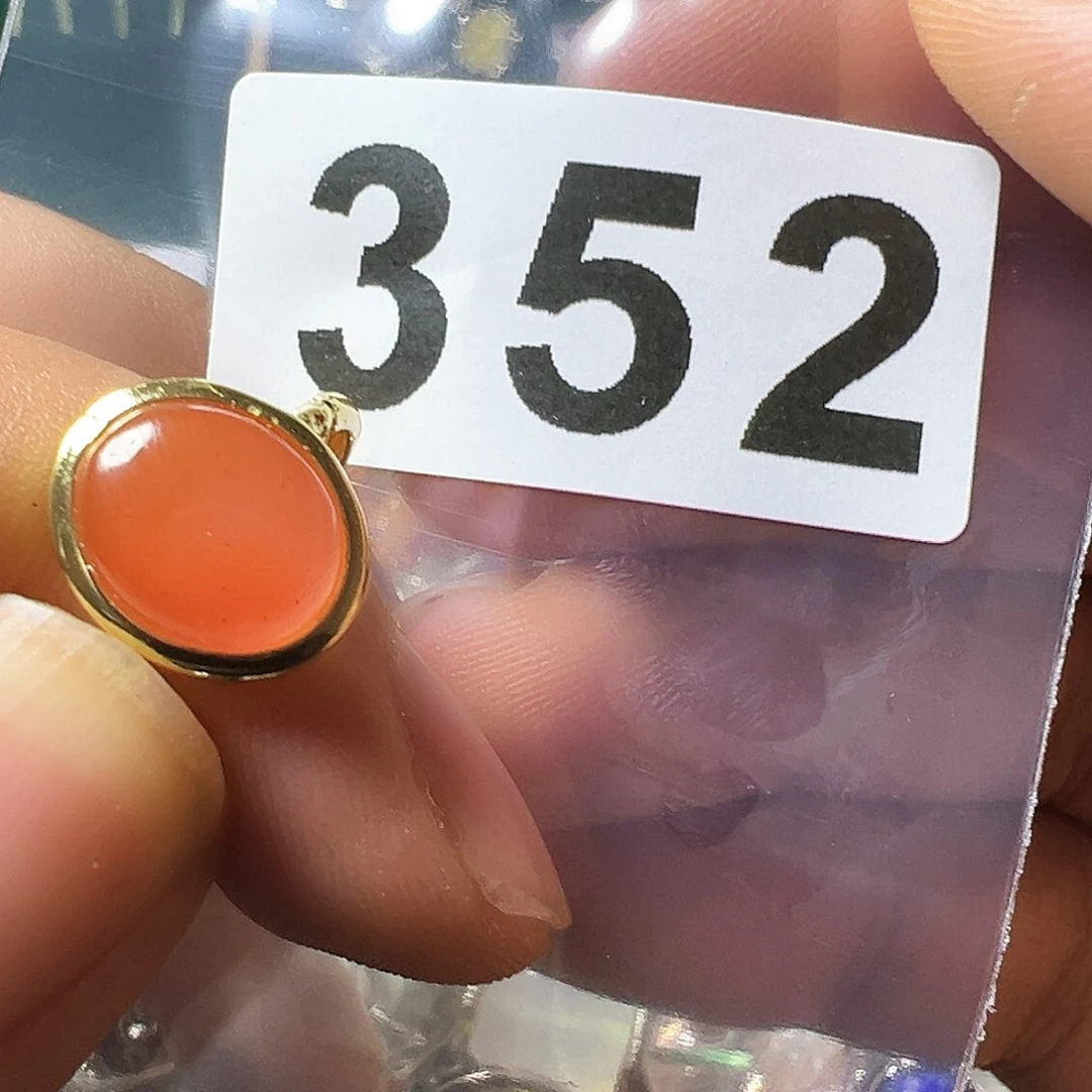 南红玛瑙戒指未镶嵌