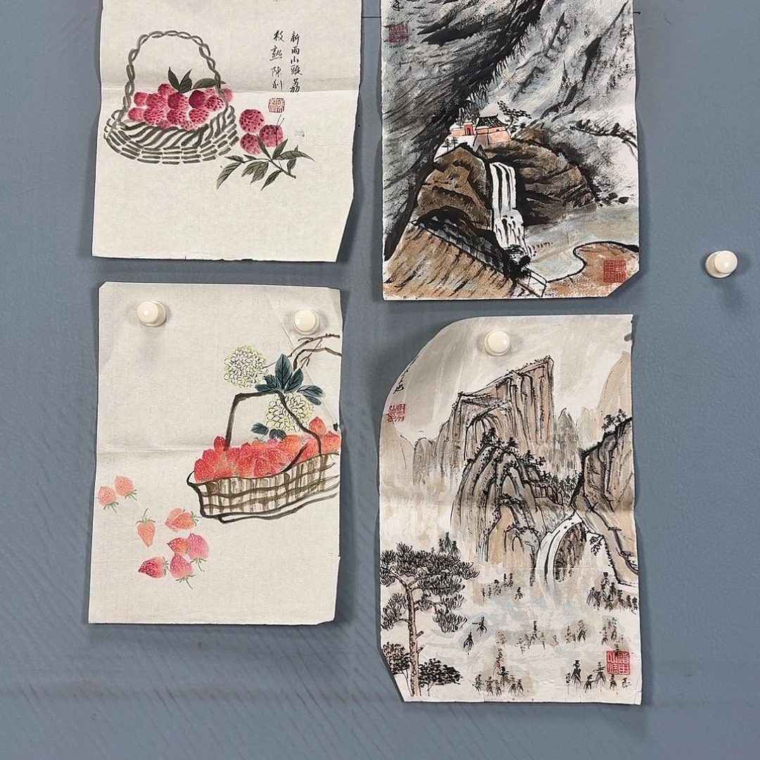 国画600 牡丹一如您的脸颊美丽