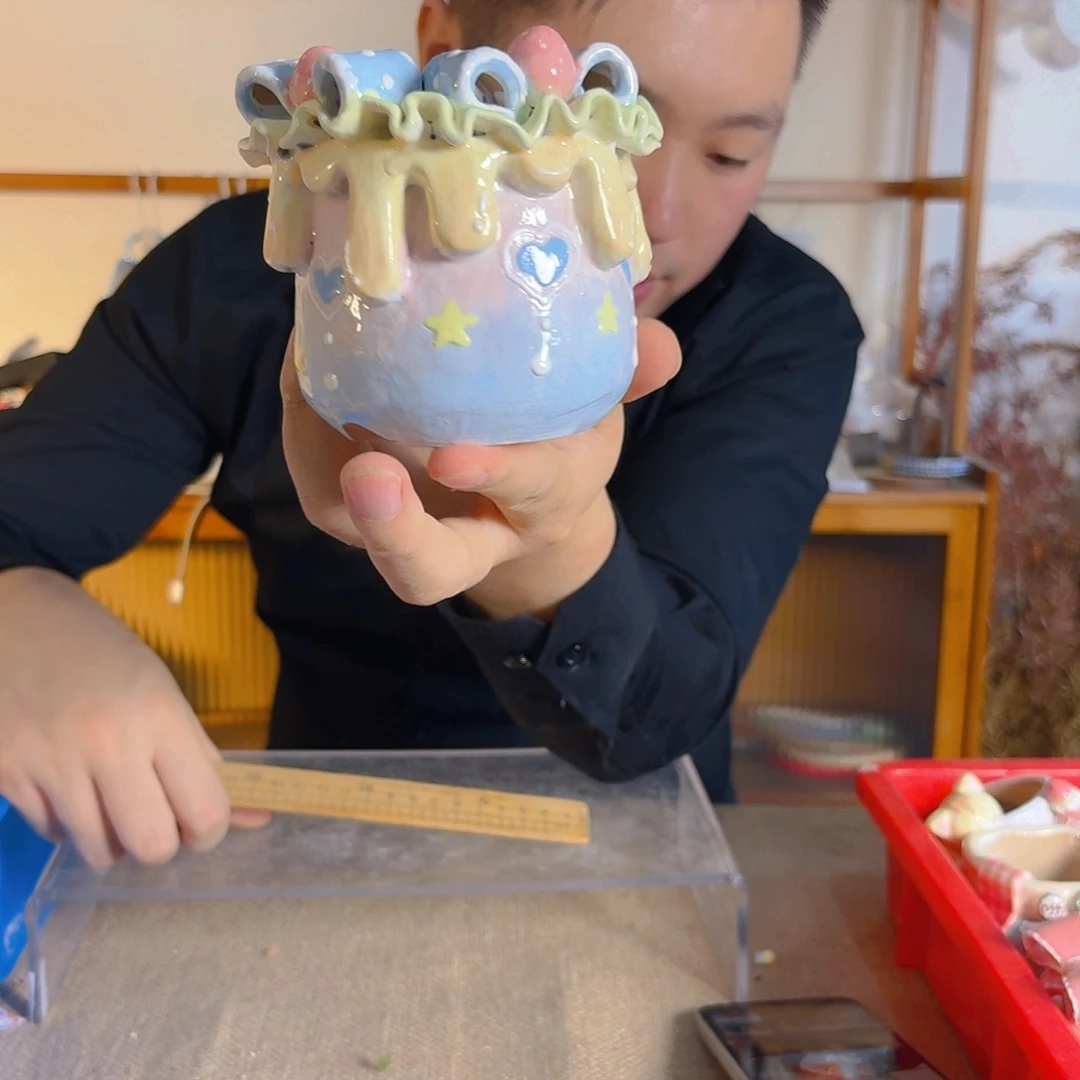 老梧家的手工多肉花盆