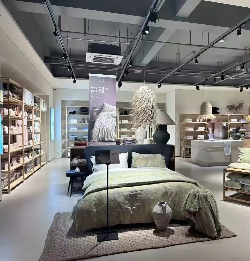 棉麻复古立体浮雕色织四件套-兰亭序