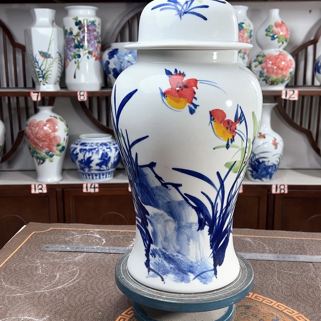 摆件景德镇陶瓷将玉