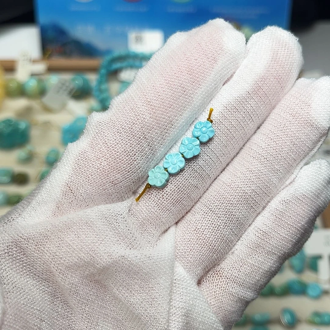 绿松石未镶嵌珠宝半成品