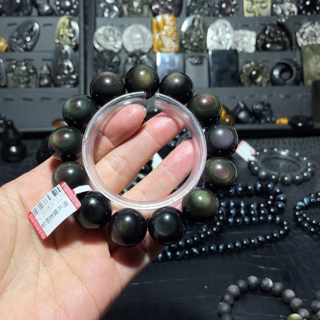 黑曜岩珠宝奇石未镶嵌时****钱