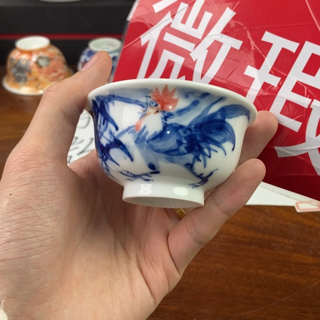 杯景德镇手绘陶瓷艺术