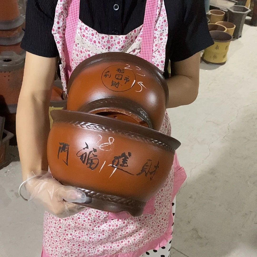 紫砂花盆紫砂花盆