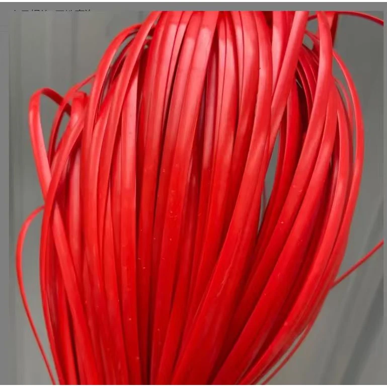 5mm扁藤条编织材料pe藤线diy手工编织制作包包塑料藤条编织用品