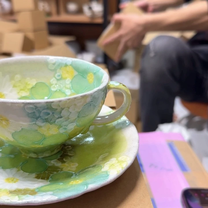 啦*啦濑户女子工坊咖啡杯