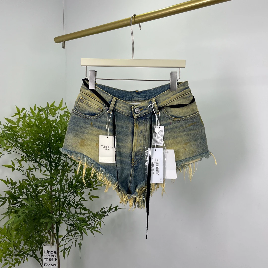 全新未使用 Maison Margiela/梅森马吉拉 Jennie同款 牛仔短裤 40