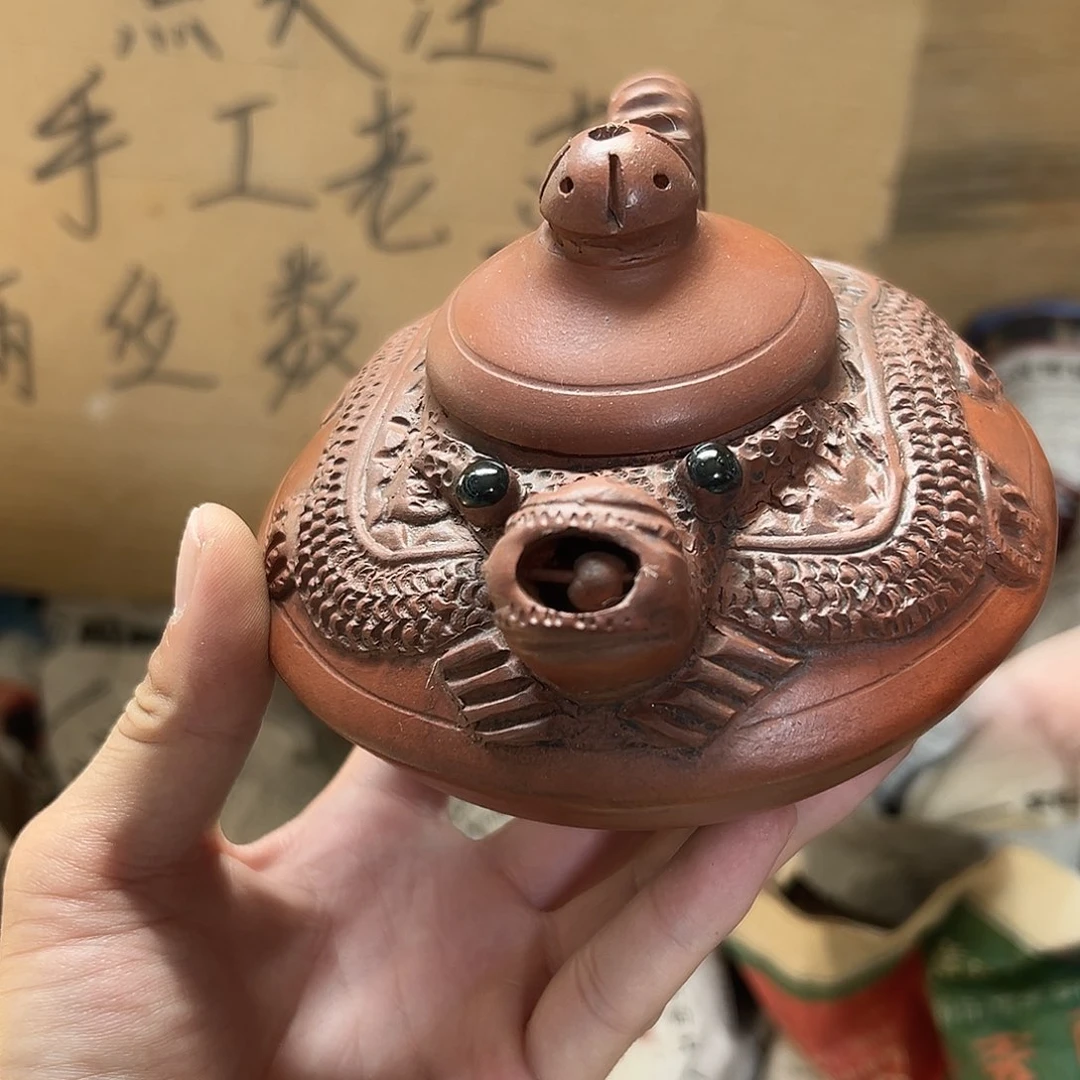 老厂紫砂壶一件！