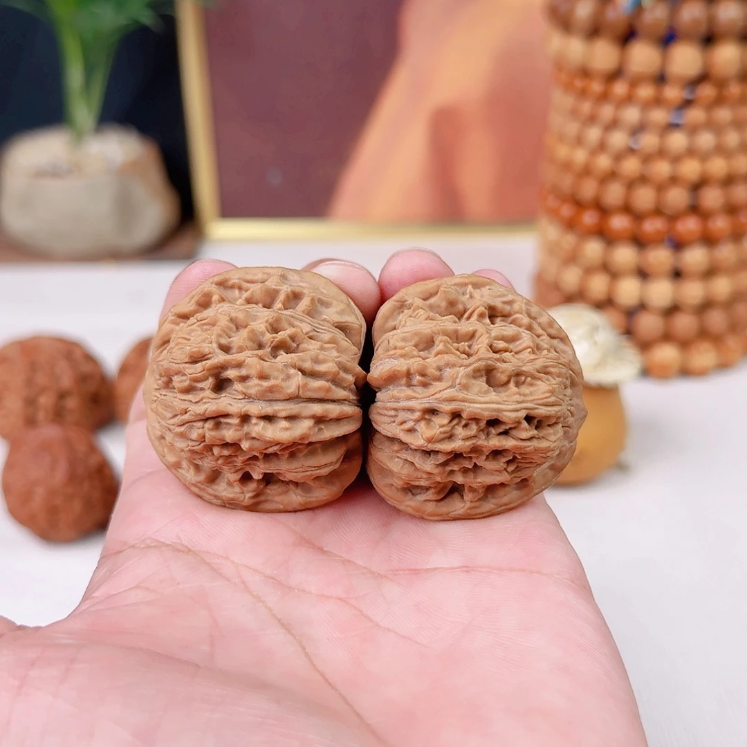 吊坠文玩核桃四座楼42