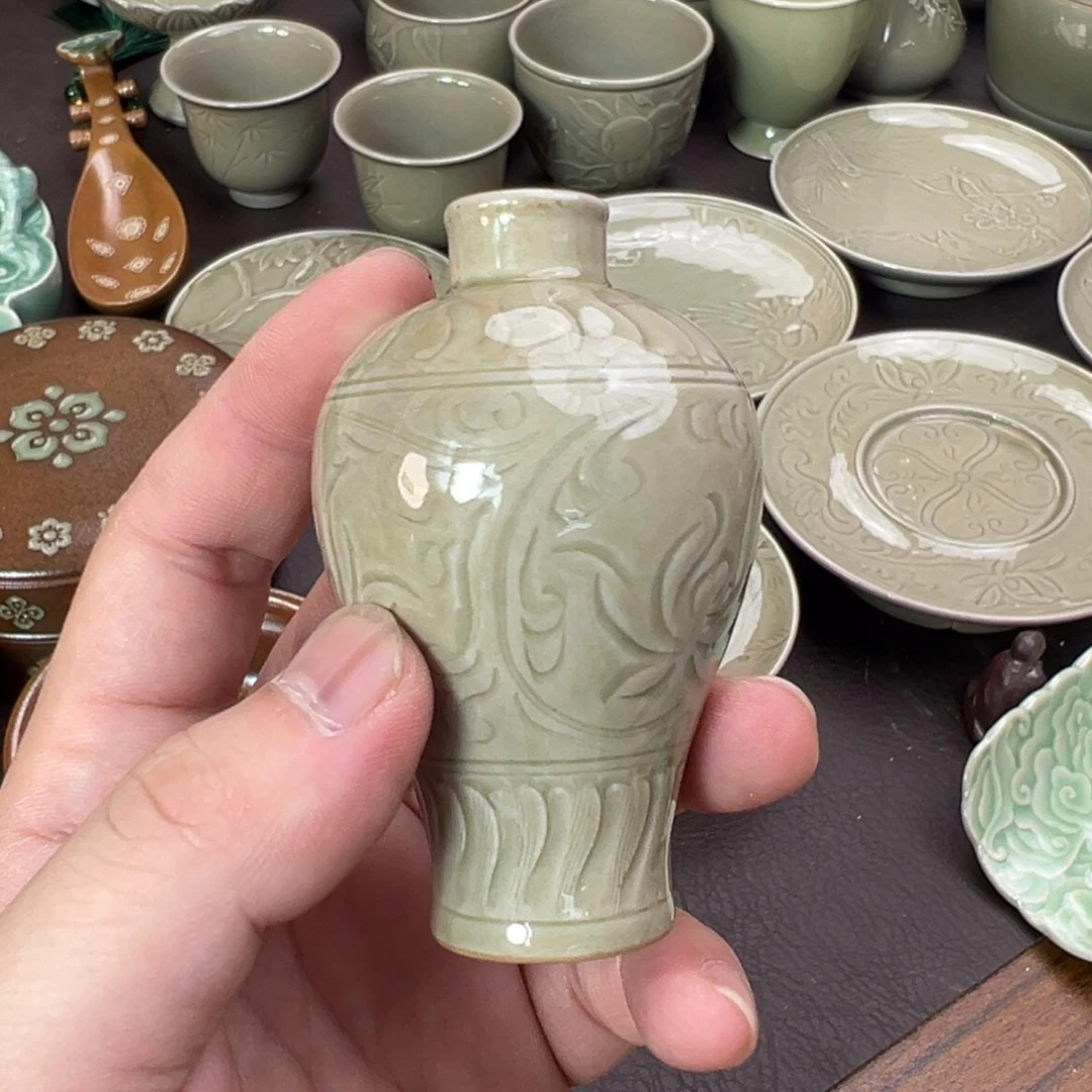 青瓷茶器青瓷茶器微瑕