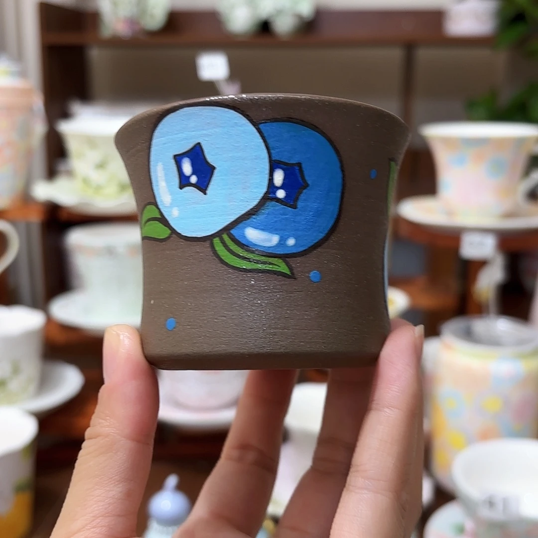 手绘创意高温釉下彩陶瓷