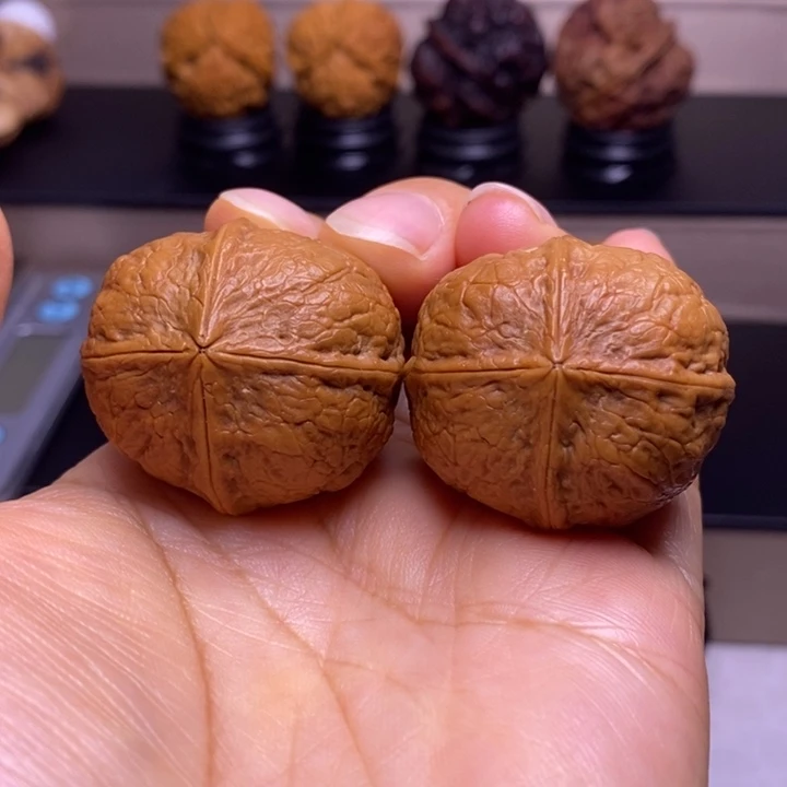 把件文玩核桃骰子四楞46